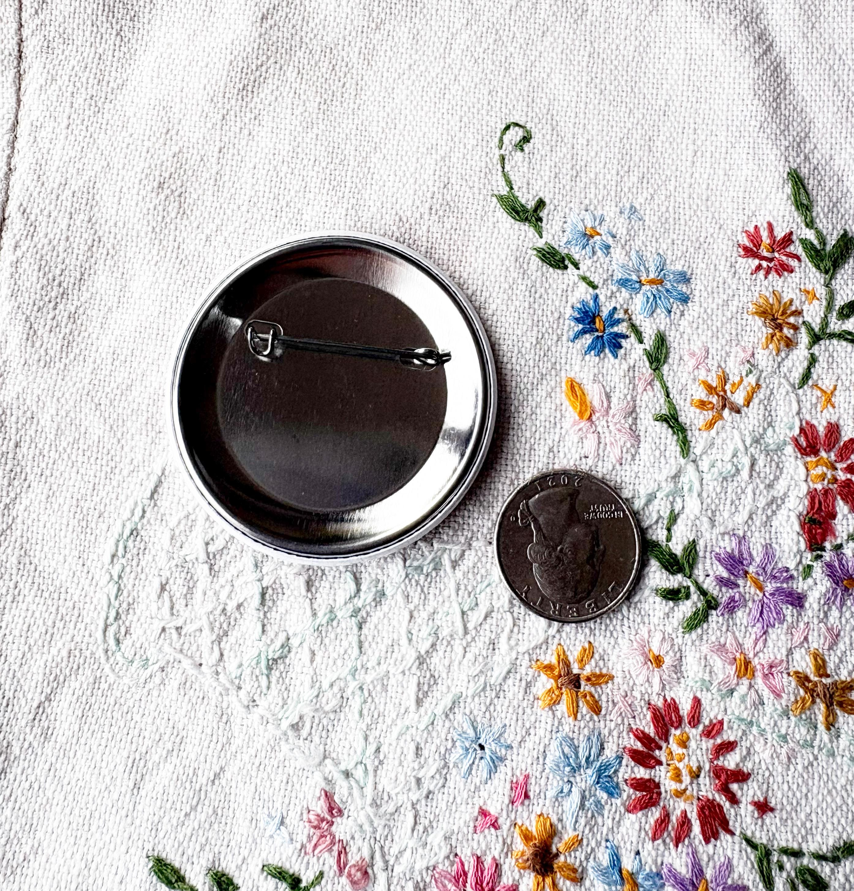 Pinback Buttons-You Pick Image-Roses-Angel-Dandelion