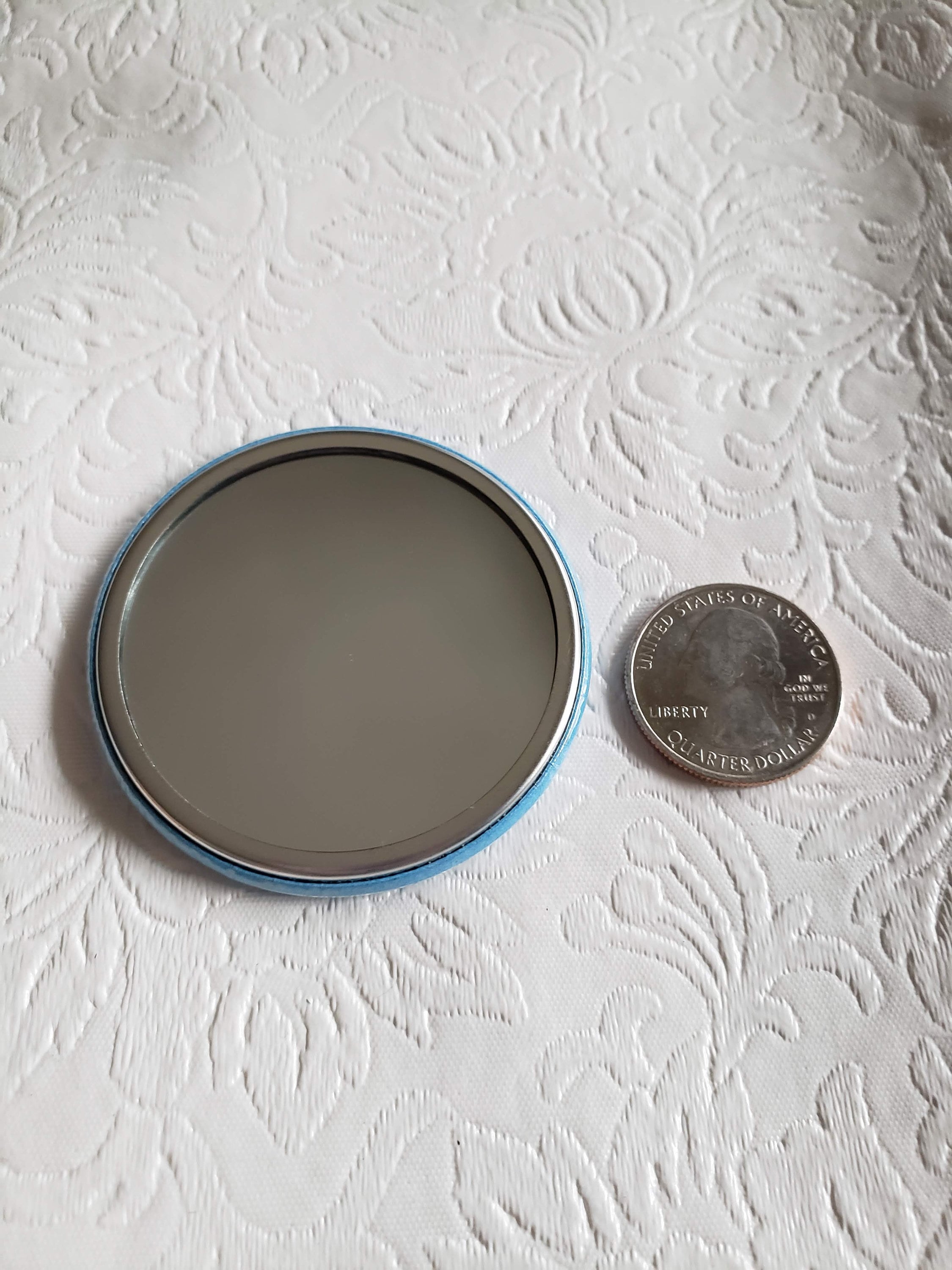 Pocket Purse Mirror, Loteria El Diablo, Make-up Accessories