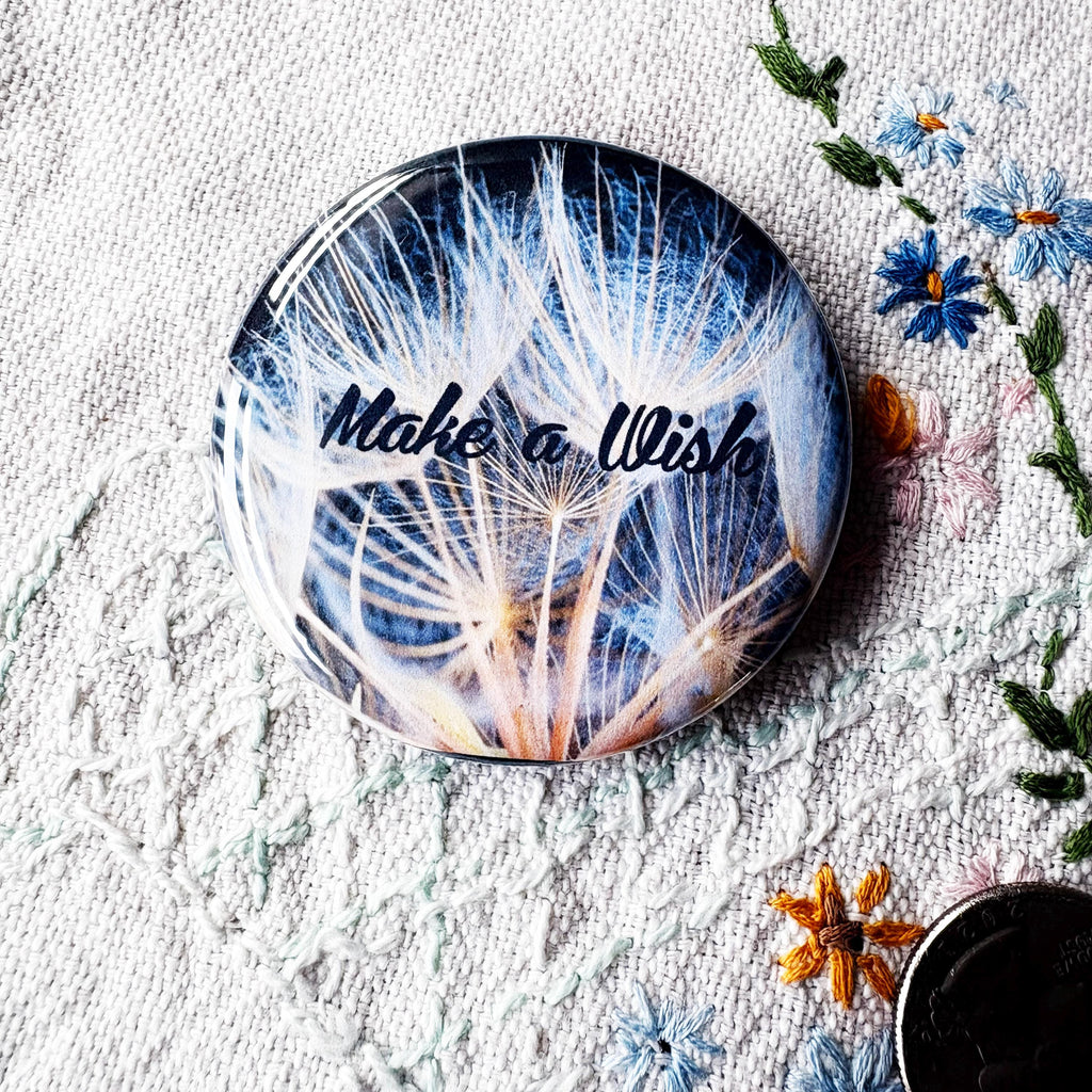 Pinback Buttons-You Pick Image-Roses-Angel-Dandelion