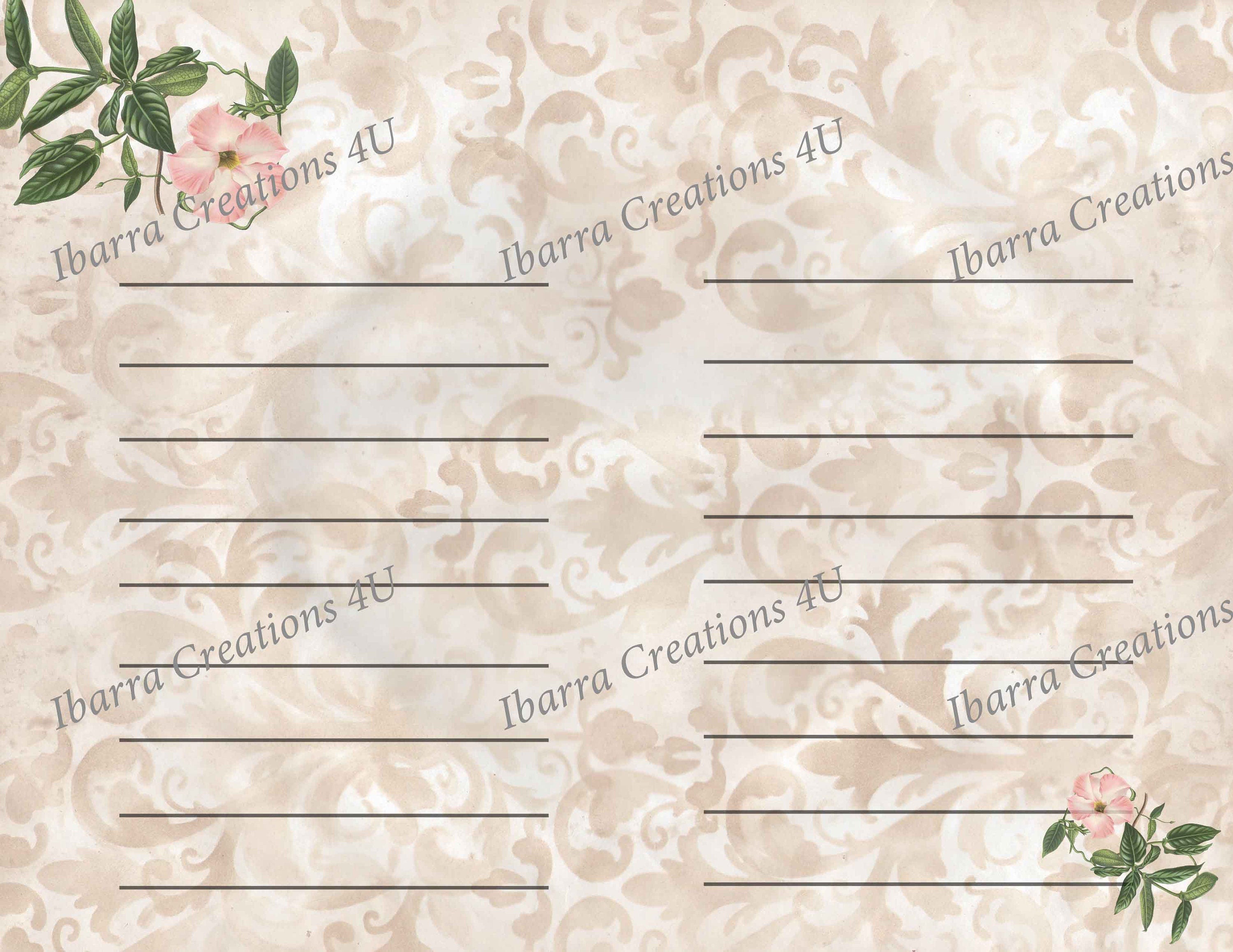 Digital Kit-Romantic Theme with Vintage Queen-Tags, Tickets-Instant Download