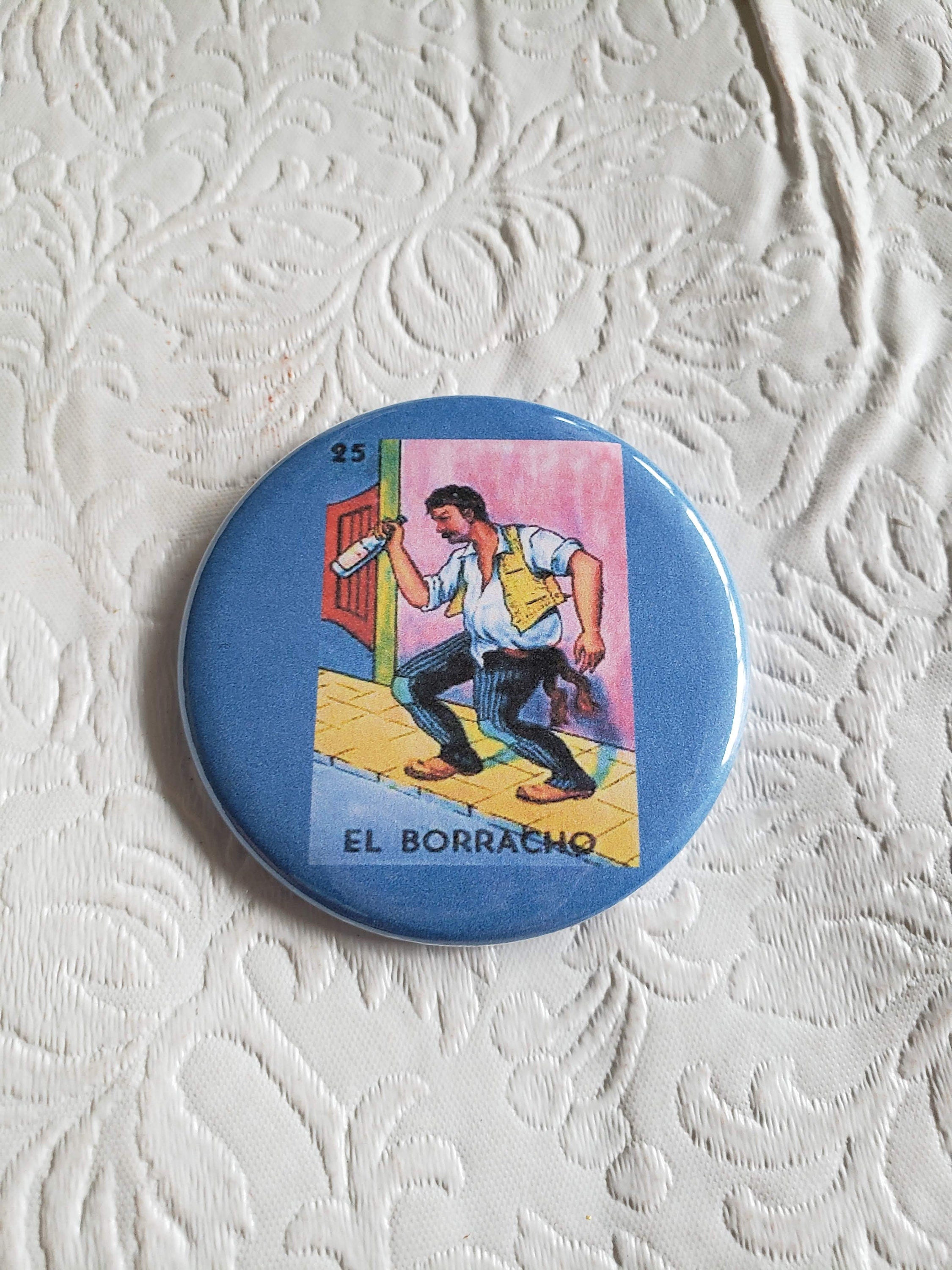 Pocket Purse Mirror, You Choose From Loteria Images - Make-up Accessories
