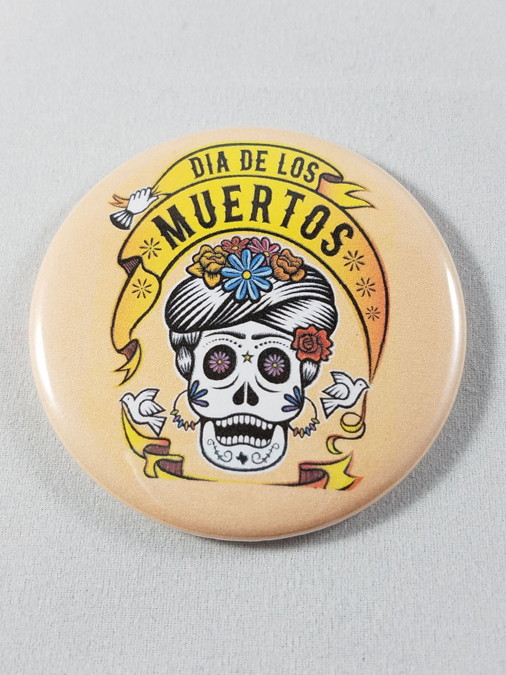 2.25 inch Pocket Purse Mirror, Dia de los Muertos, Make-up Accessories - YOU PICK YOUR FAVORITE!
