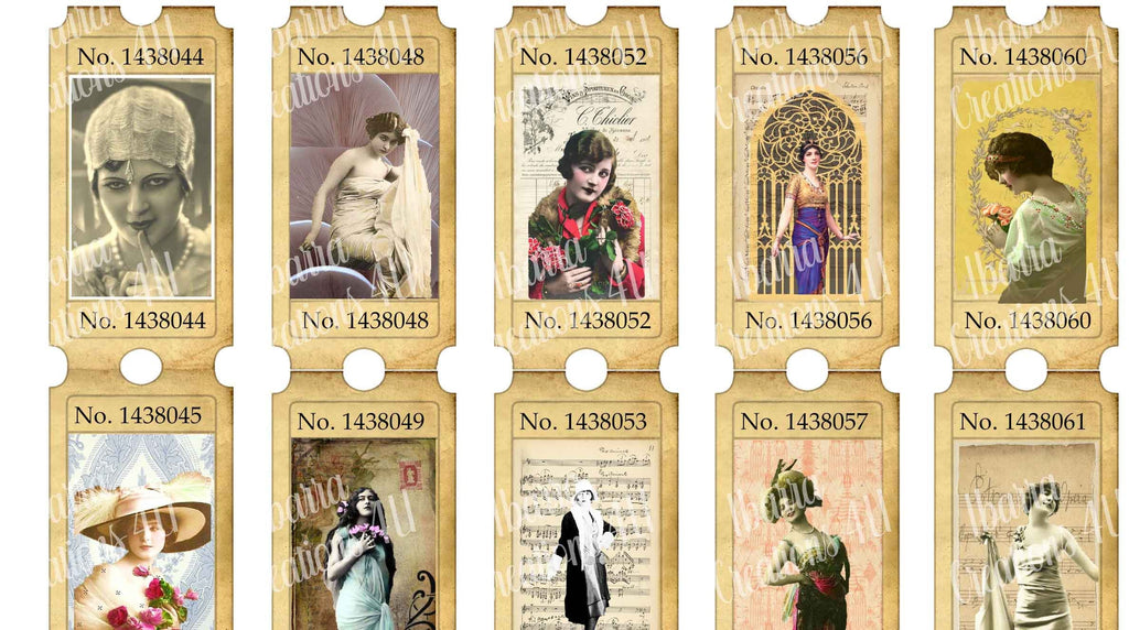 Digital Tickets-Roaring 1920s, Queen Bee