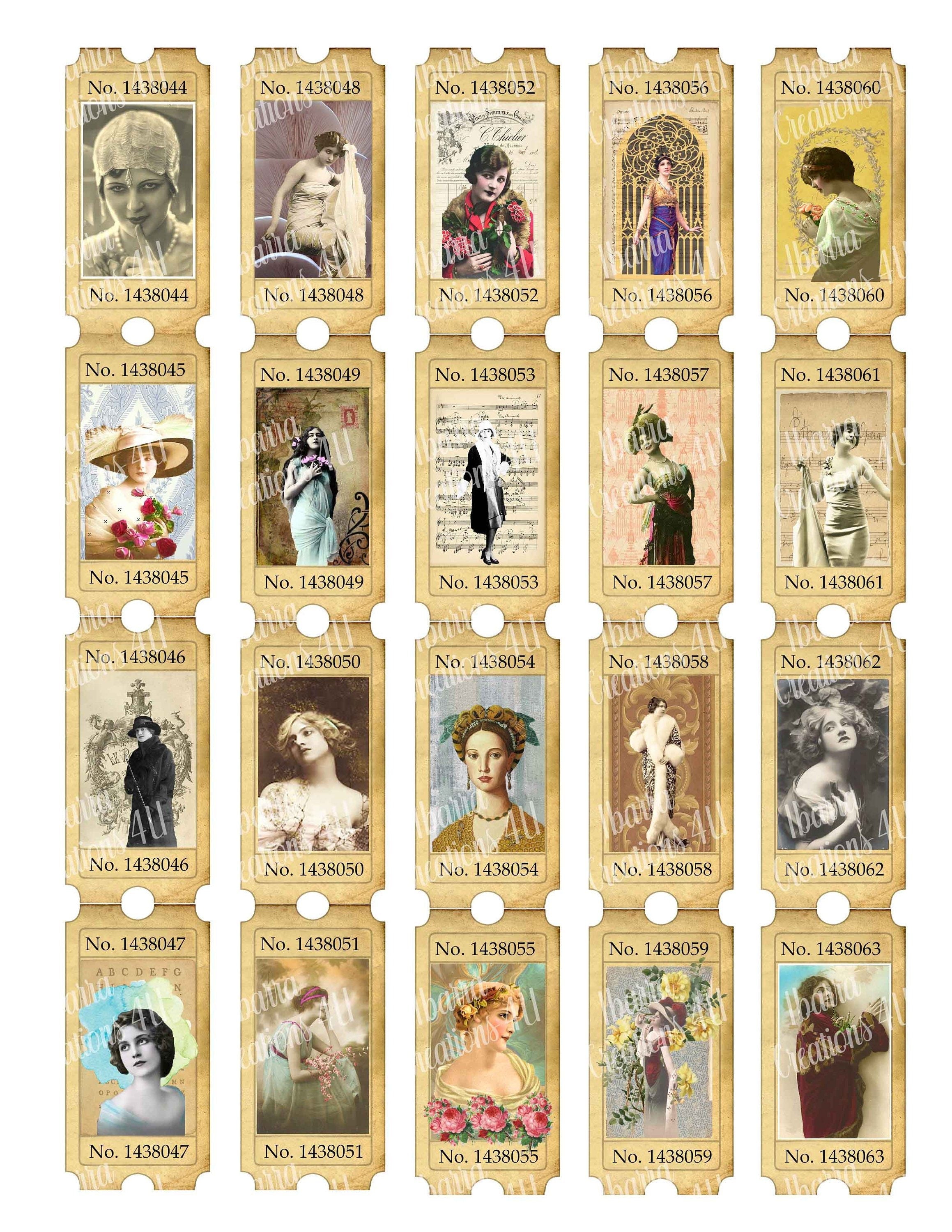 Digital Tickets-Roaring 1920s, Queen Bee