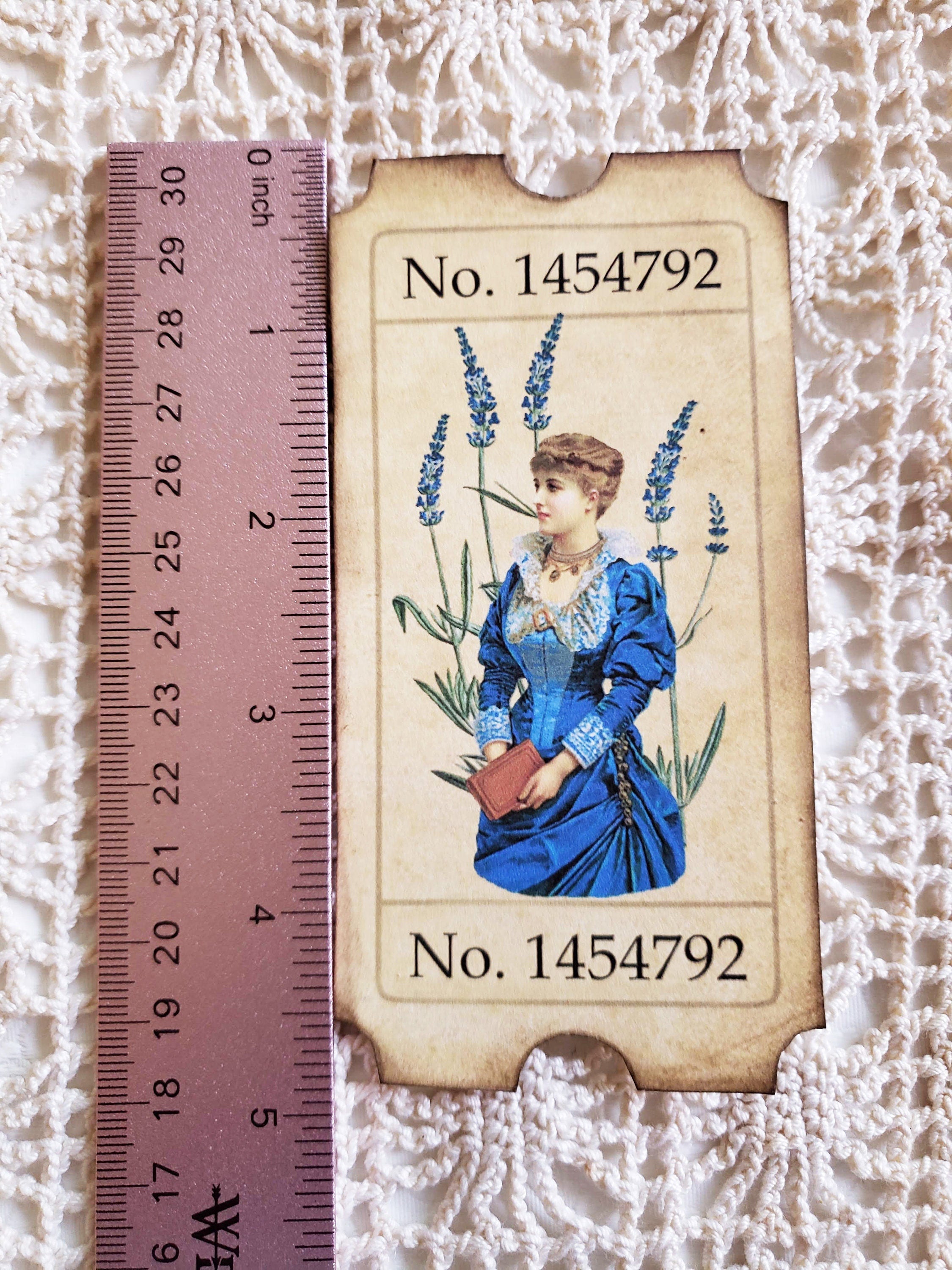 Printable Large Tickets for Journals, Junk Journals, Scrapbooks, Tags